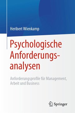 Psychologische Anforderungsanalysen (eBook, PDF) - Wienkamp, Heribert