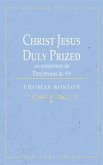 Christ Jesus Duly Prized (eBook, ePUB)