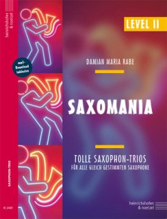Saxomania - Level II, Partitur und Stimmen - Böcker, Ralf
