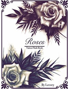 Cover Roses Tattoo Flash Book (eBook, ePUB)
