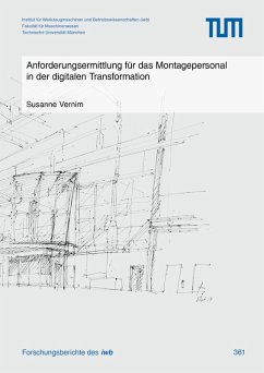 Anforderungsermittlung für das Montagepersonal in der digitalen Transformation (eBook, PDF) - Vernim, Susanne