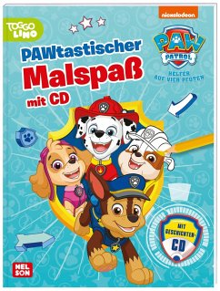 PAW Patrol Ausmalbilder: PAWtastischer Malspaß mit CD