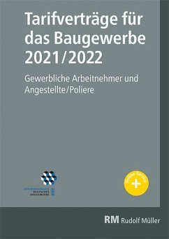 Tarifverträge für das Baugewerbe 2021/2022 - Jöris, Heribert