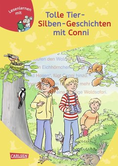 Lesen lernen mit Conni: Tolle Tier-Silben-Geschichten mit Conni - Boehme, Julia