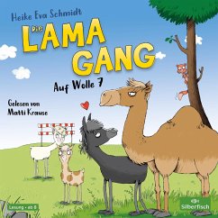 Auf Wolle 7 / Die Lama-Gang. Mit Herz & Spucke Bd.2 (2 Audio-CDs) - Schmidt, Heike Eva