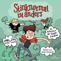 Stinknormal ist anders / Die Abenteuer des Super-Pupsboy Bd.1 (2 Audio-CDs) - George, Nina;Kramer, Jens J.