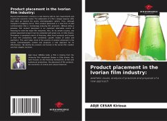 Product placement in the Ivorian film industry: - Kirioua, ADJE CESAR