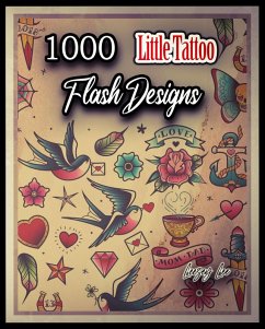 1000 Little Tattoo Flash Designs (eBook, ePUB) - Lee, Leezey