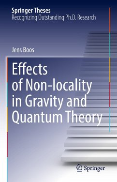 Effects of Non-locality in Gravity and Quantum Theory (eBook, PDF) - Boos, Jens