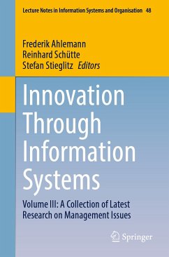 Innovation Through Information Systems (eBook, PDF)