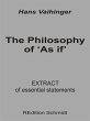 The Philosophy of 'As if' (eBook, ePUB) - Bild 1