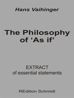 The Philosophy of 'As if' (eBook, ePUB)