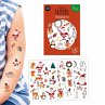 Temporäre Tattoos Weihnachten - Bild 1