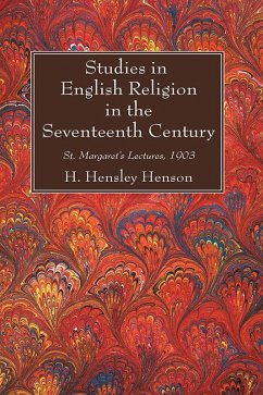 Studies in English Religion in the Seventeenth Century (eBook, PDF)