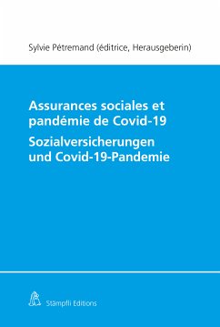 Assurances sociales et pandémie de Covid-19/Sozialversicherungen und Covid-19-Pandemie (eBook, PDF)