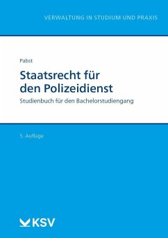 Staatsrecht für den Polizeidienst - Pabst, Heinz J.