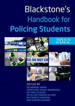 Blackstone's Handbook for Policing Students 2022