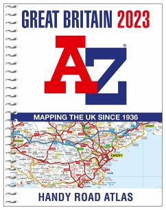 Great Britain A-Z Handy Road Atlas 2023 (A5 Spiral) - Collins Gcse