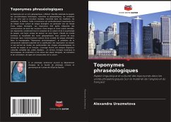 Toponymes phraséologiques - Urazmetova, Alexandra