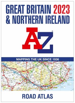 Great Britain A-Z Road Atlas 2023 (A3 Paperback) - A-Z Maps