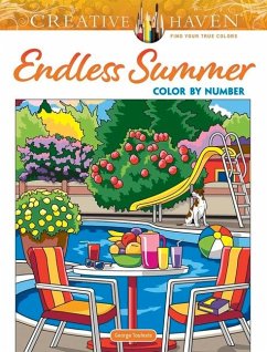 Creative Haven Endless Summer Color by Number - Toufexis, George