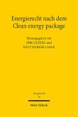 Energierecht nach dem Clean energy package (eBook, PDF)