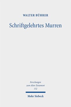 Schriftgelehrtes Murren (eBook, PDF) - Bührer, Walter