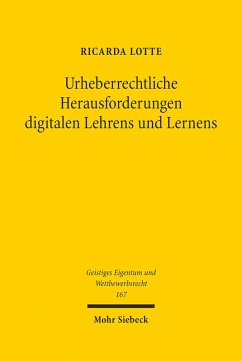 Urheberrechtliche Herausforderungen digitalen Lehrens und Lernens (eBook, PDF) - Lotte, Ricarda