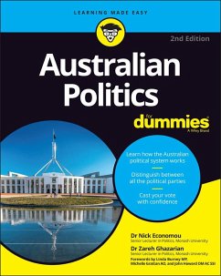 Australian Politics For Dummies (eBook, ePUB) - Economou, Nick; Ghazarian, Zareh