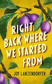 Right Back Where We Started From (eBook, ePUB)