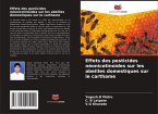 Effets des pesticides néonicotinoïdes sur les abeilles domestiques sur le carthame