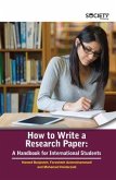 How to Write a Research Paper: A Handbook for International Students