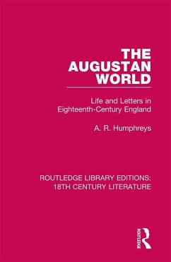 The Augustan World - Humphreys, A R