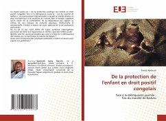 De la protection de l'enfant en droit positif congolais - Kashindi, Patrick