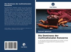 Die Dominanz der multinationalen Konzerne - Igbatayo, Samuel