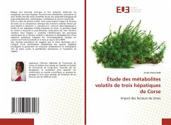 Étude des métabolites volatils de trois hépatiques de Corse - FASSI FIHRI, Zineb