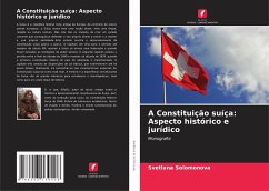 A Constituição suíça: Aspecto histórico e jurídico - Solomonova, Svetlana