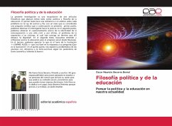 Filosofía política y de la educación - Becerra Bernal, Óscar Mauricio