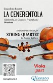 Viola part of &quote;La Cenerentola&quote; overture for String Quartet (eBook, ePUB)