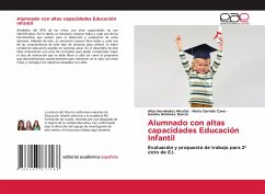 Alumnado con altas capacidades Educación Infantil - Hernández Nicolás, Alba;Garrido Cano, Marta;Giménez García, Sandra