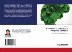 Biochemical Studies on Wrightia tinctoria - E. J., Jesy