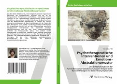Psychotherapeutische Interventionen und Emotions-Abstraktionsmuster