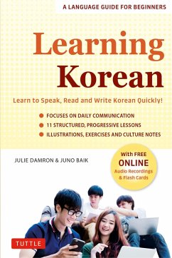 Learning Korean (eBook, ePUB) - Damron, Julie; Baik, Juno