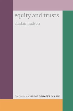 Great Debates in Equity and Trusts (eBook, PDF) - Hudson, Alastair
