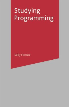 Studying Programming (eBook, PDF) - Fincher, Sally