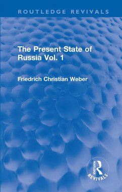Cover The Present State of Russia Vol. 1 (eBook, PDF)