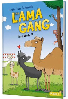 Auf Wolle 7 / Die Lama-Gang. Mit Herz & Spucke Bd.2 - Schmidt, Heike Eva