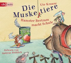 Hamster Bertram macht Schule / Die Muskeltiere zum Selberlesen Bd.5 (2 Audio-CDs) - Krause, Ute