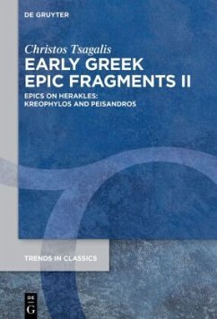 Early Greek Epic Fragments II - Tsagalis, Christos