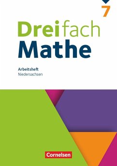 Dreifach Mathe 7. Schuljahr. Niedersachsen - Arbeitsheft mit Lösungen - Tippel, Christina;Yurt, Mesut;Wieczorek, Hanno